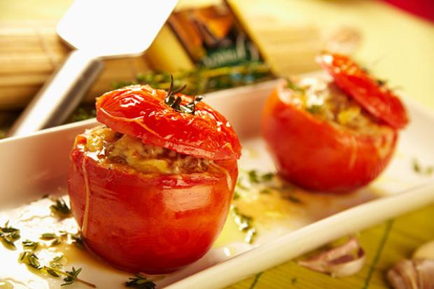 receta Tomates rellenos al horno