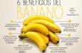 Beneficios del banano. (NOTICIA)