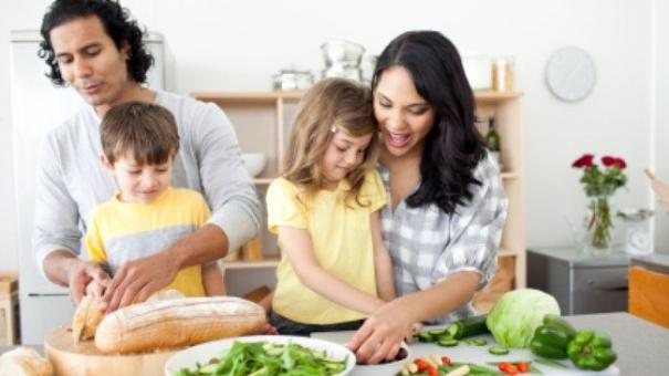 Puré de verduras para los niños