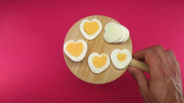 Huevo con forma de corazón, cómo se hace?
